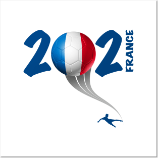 France Euro Soccer 2021 Posters and Art